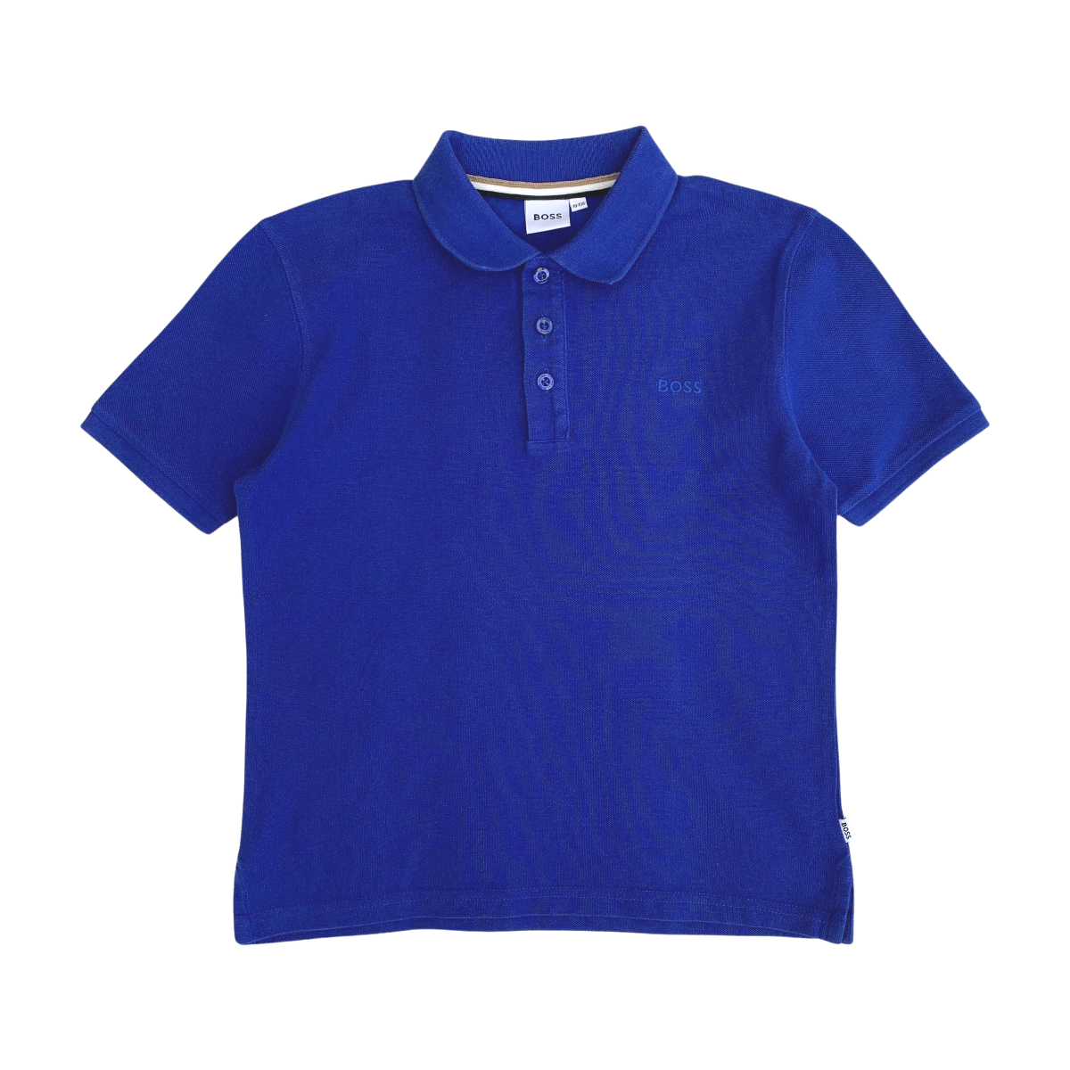 HUGO BOSS - POLO - BLEU - 10 ANS