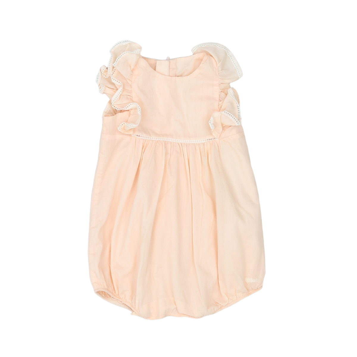 CHLOÉ - BARBOTEUSE - ROSE - 6 MOIS