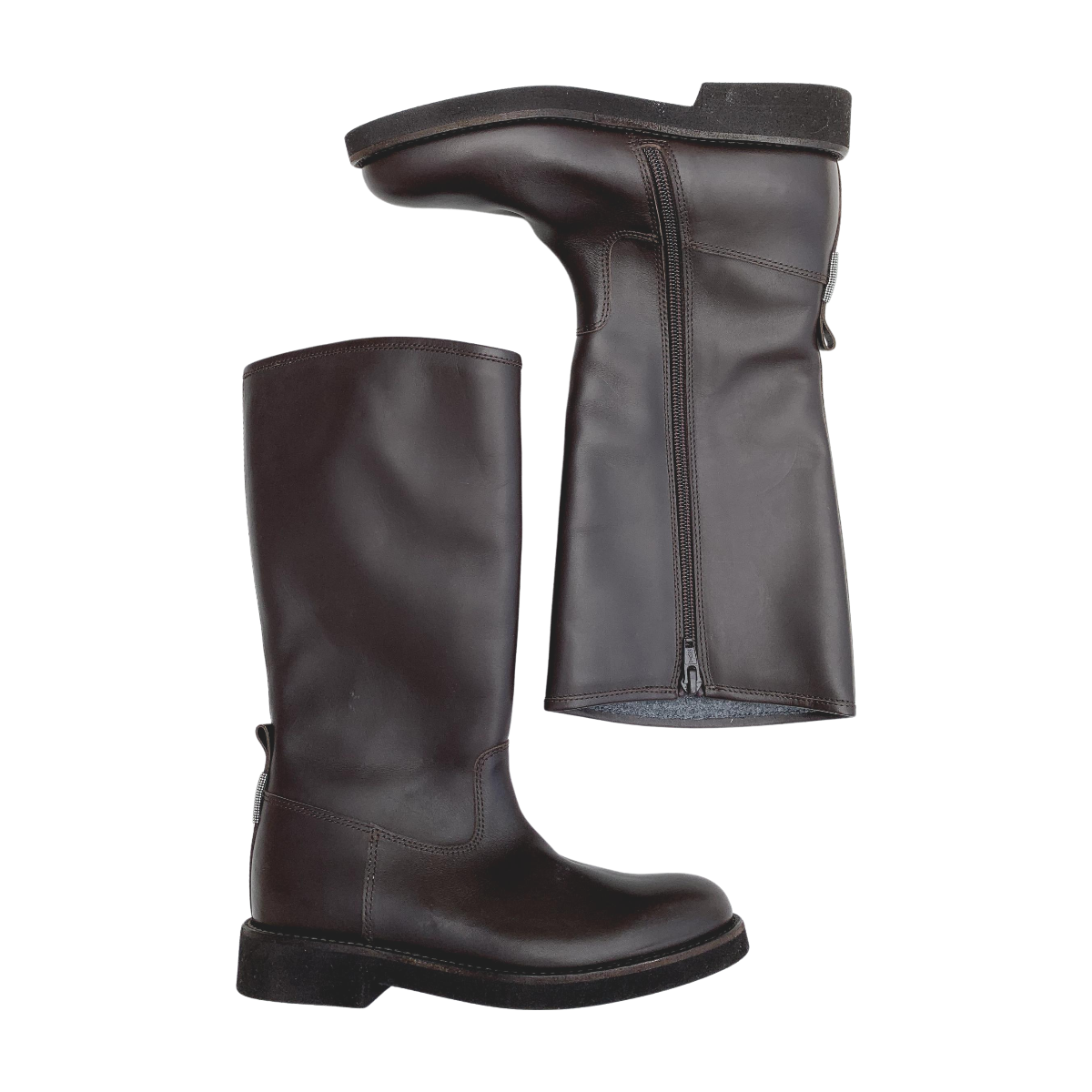 BRUNELLO CUCINELLI - BOTTES - MARRON - 33