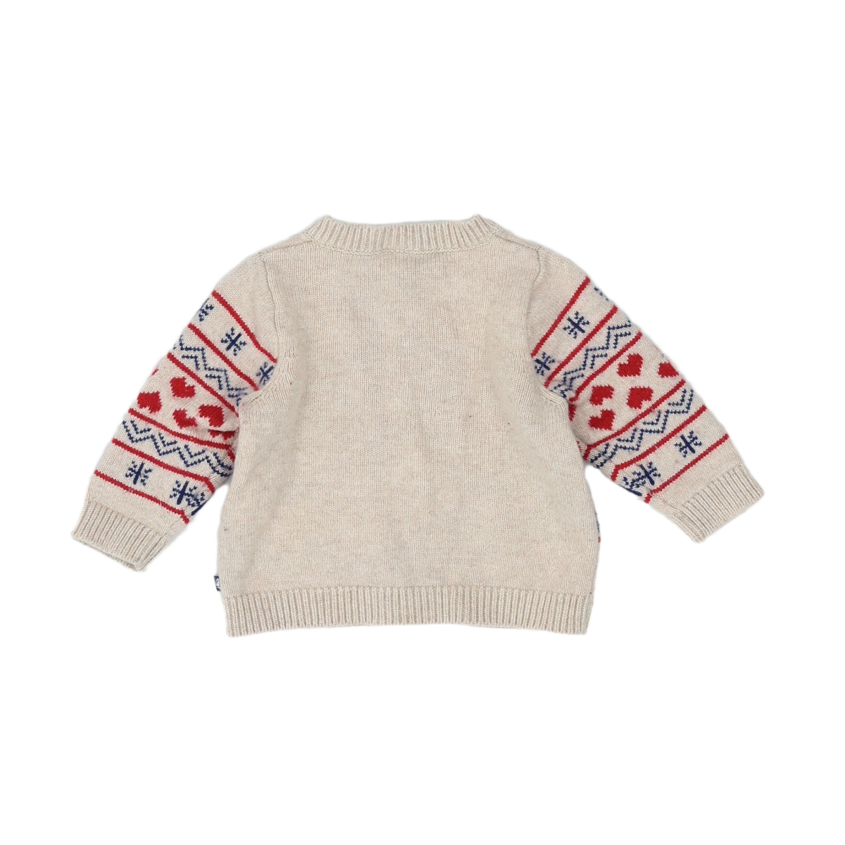 PETIT BATEAU - CARDIGAN - MARRON - 6 MOIS