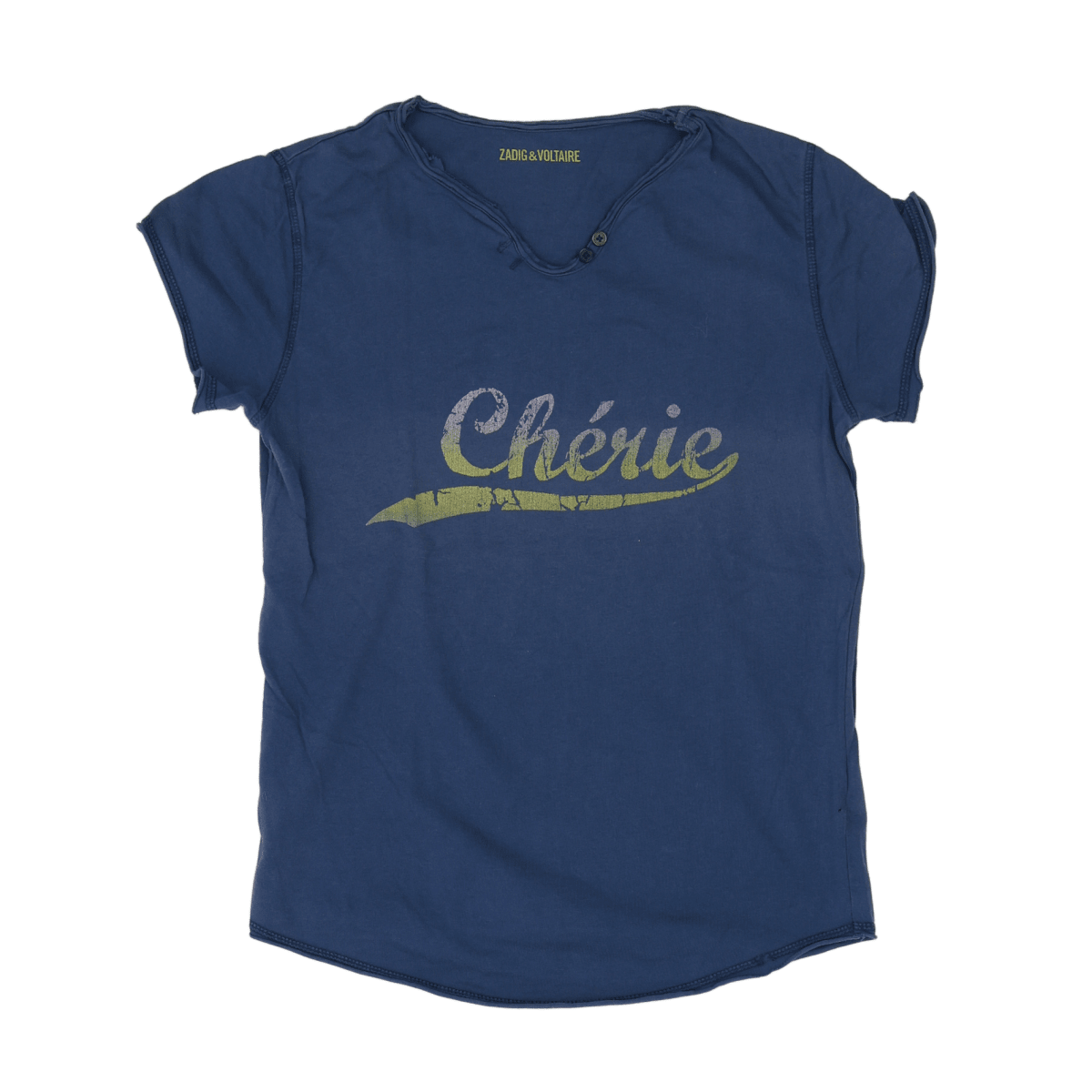 ZADIG & VOLTAIRE – T-SHIRT – BLAU – 12 JAHRE