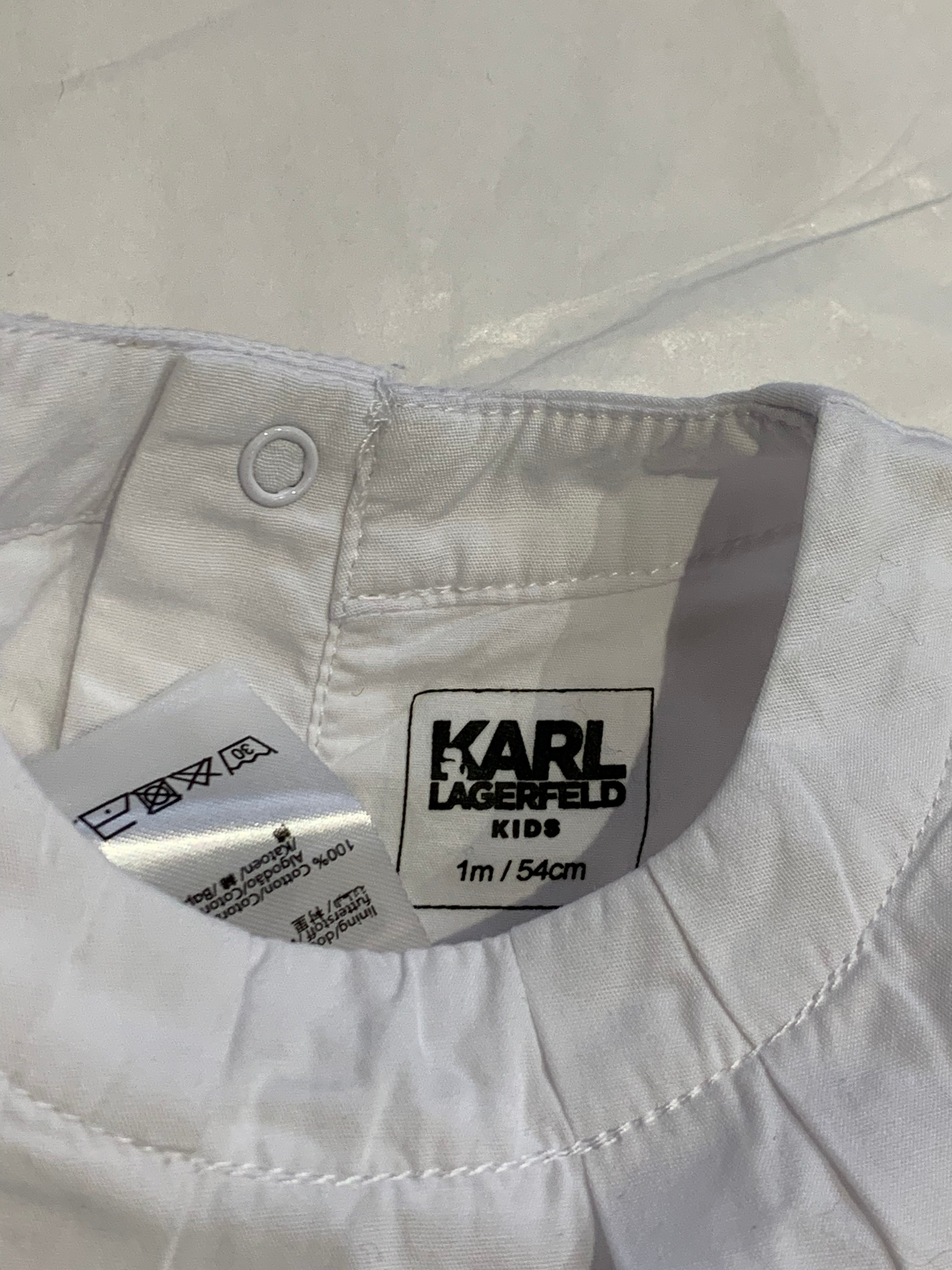 KARL LAGERFELD - DRESS - WHITE - 1 MONTH