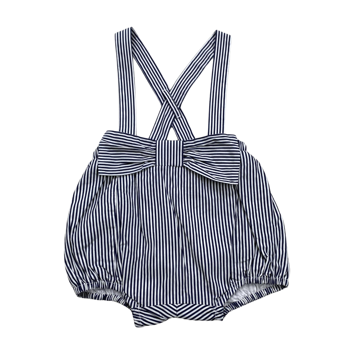 JACADI - BLOOMER - BLANC, BLEU - 12 MOIS