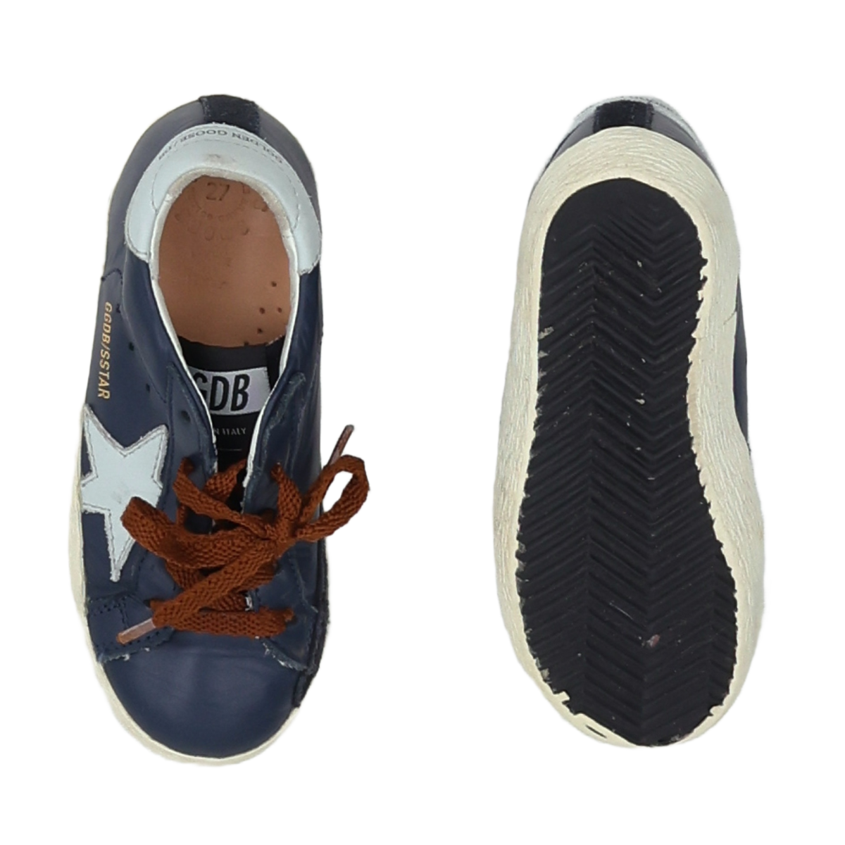 GOLDEN GOOSE - BASKETS - BLEU - 27