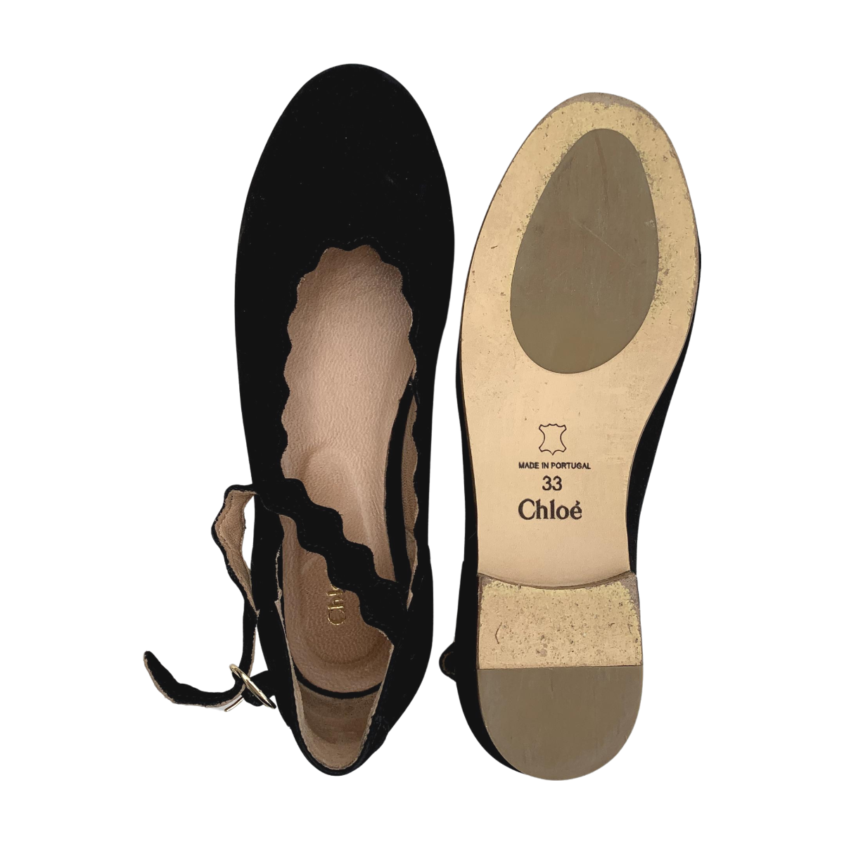 CHLOÉ - BALLERINES - NOIR - 33