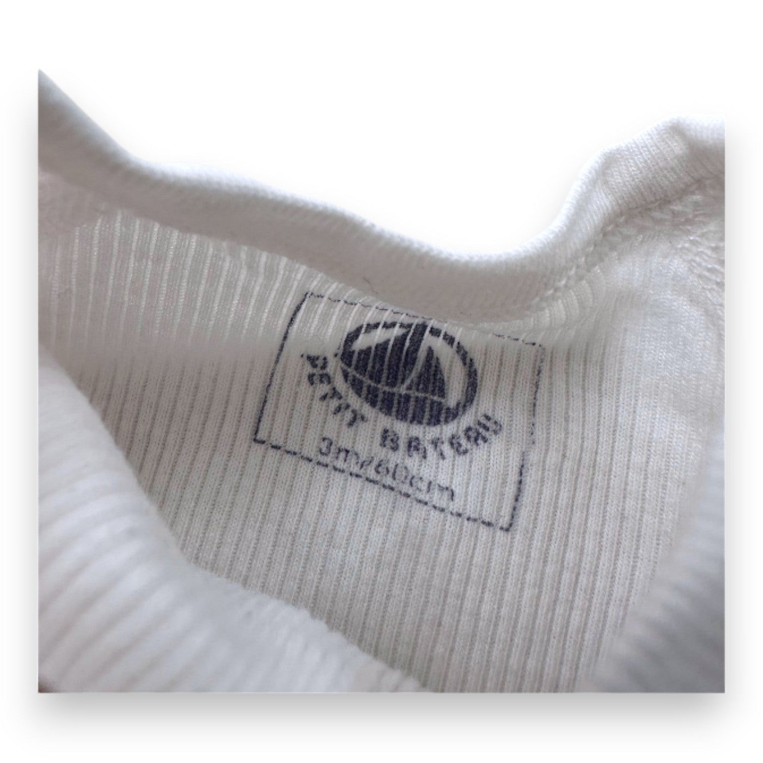 LITTLE BOAT - BODY - WHITE - 3 MONTHS