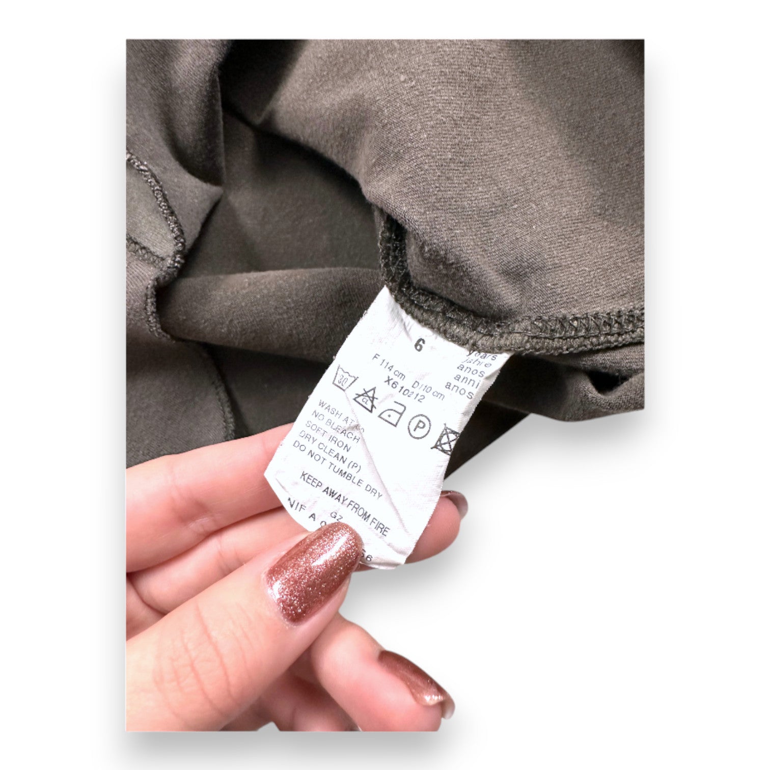 IKKS - Graues Langarm-T-Shirt mit Aufdruck - 3 Jahre