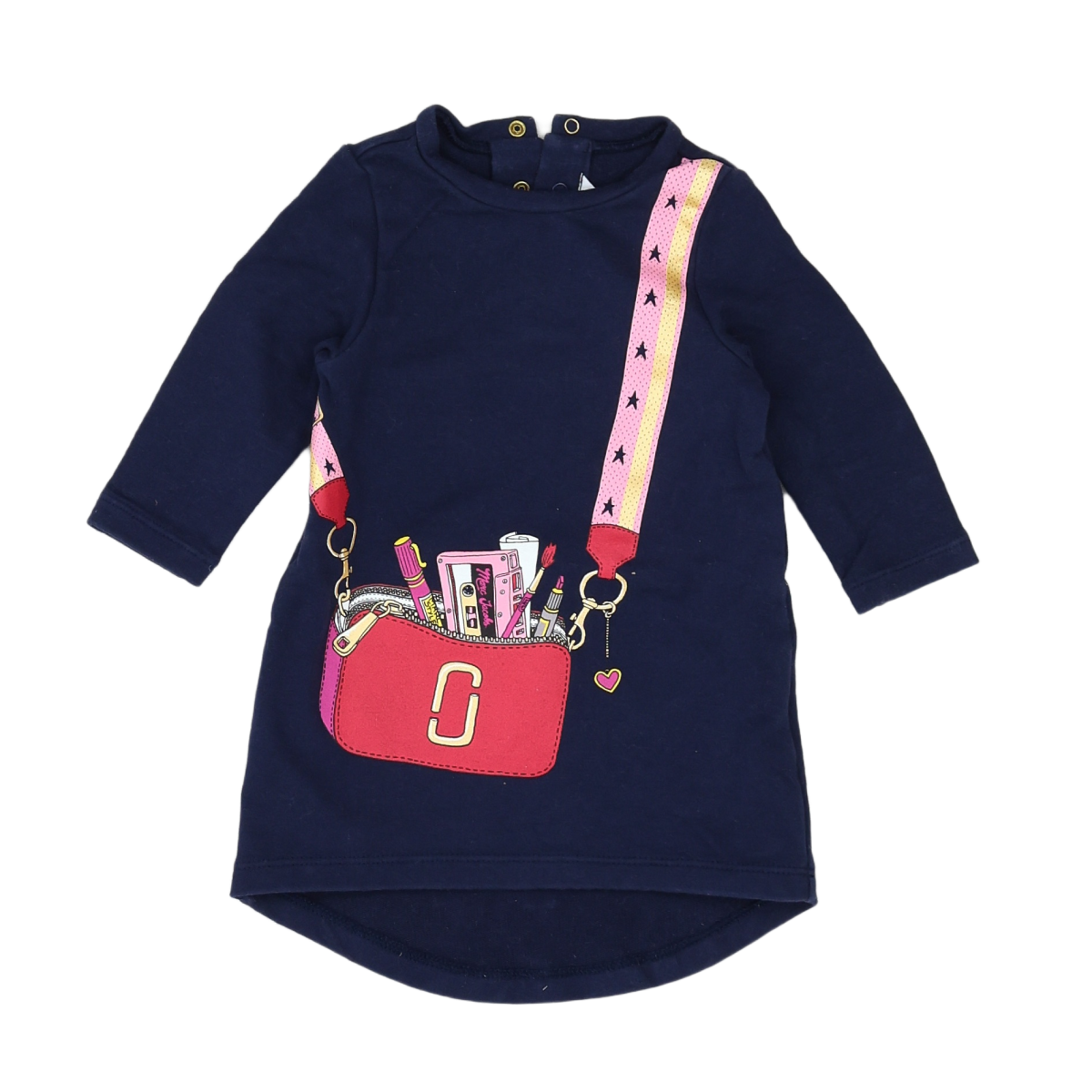 LITTLE MARC JACOBS - ROBE - BLEU - 3 MOIS