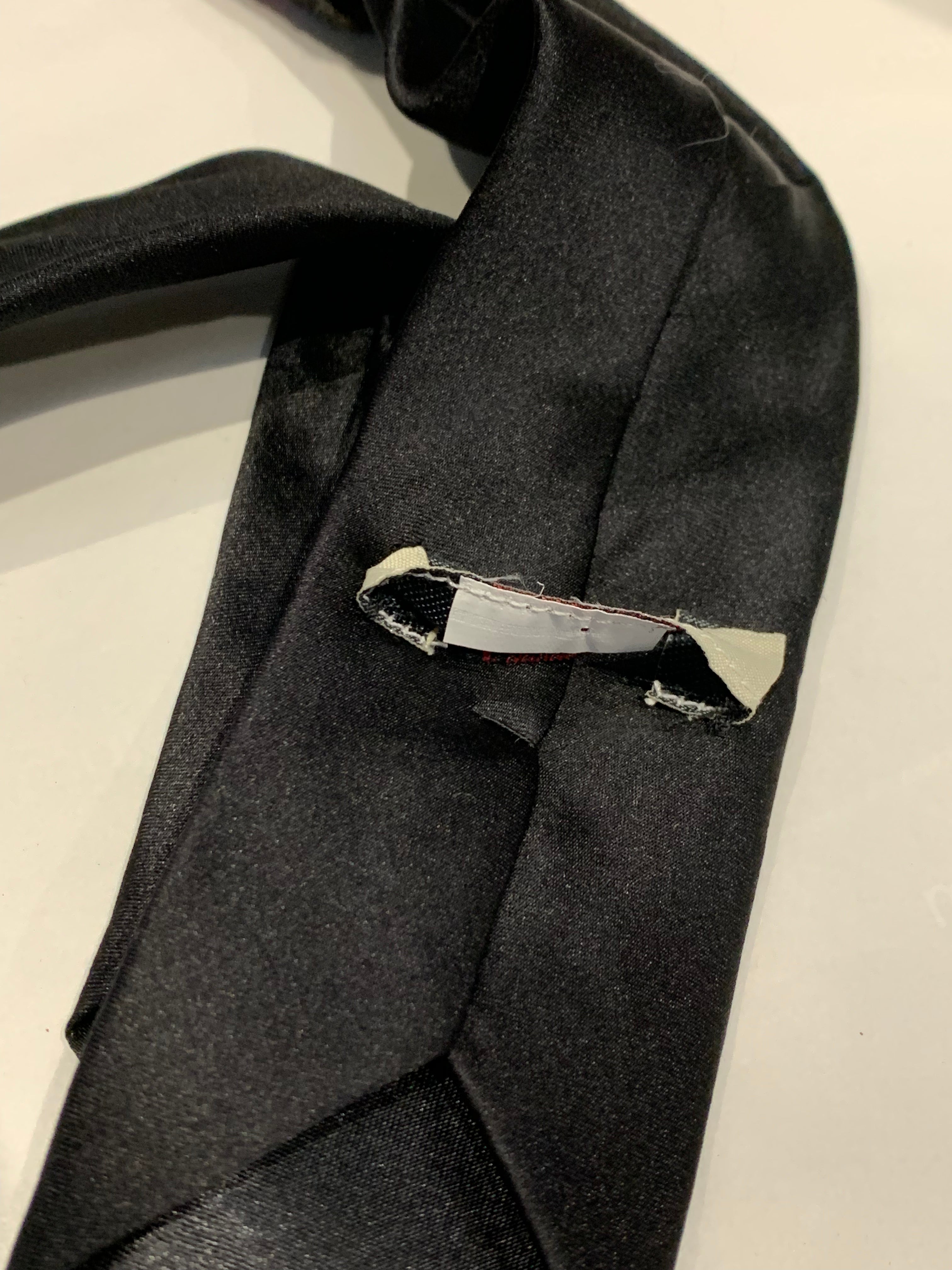 JUNIOR GAULTIER - CRAVATE - NOIR - TAILLE UNIQUE