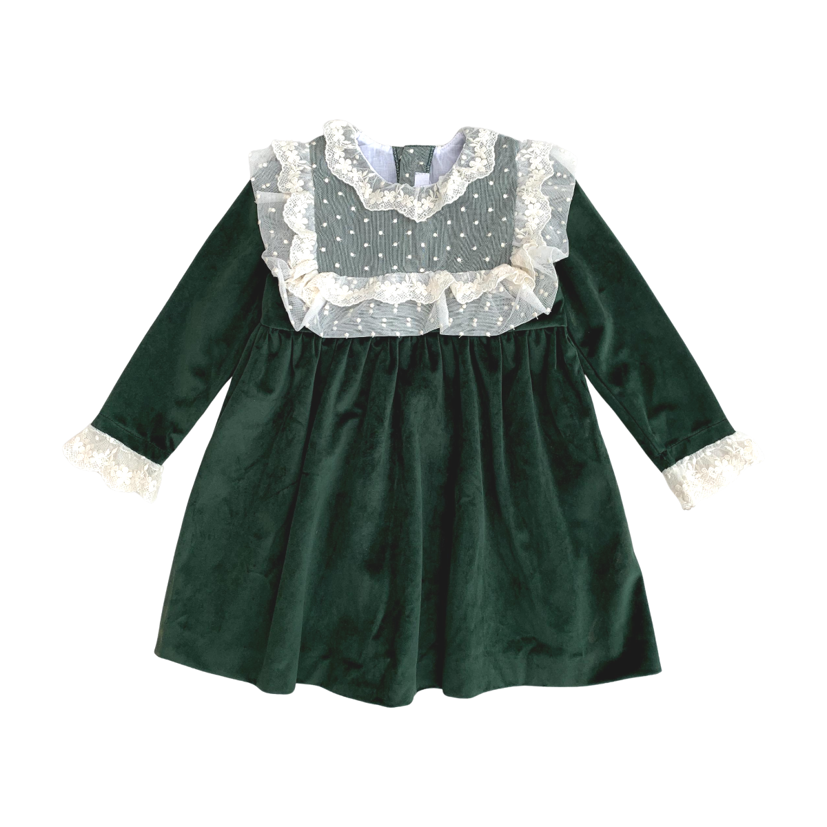ALLEGRA - ROBE - VERT - 6 ANS