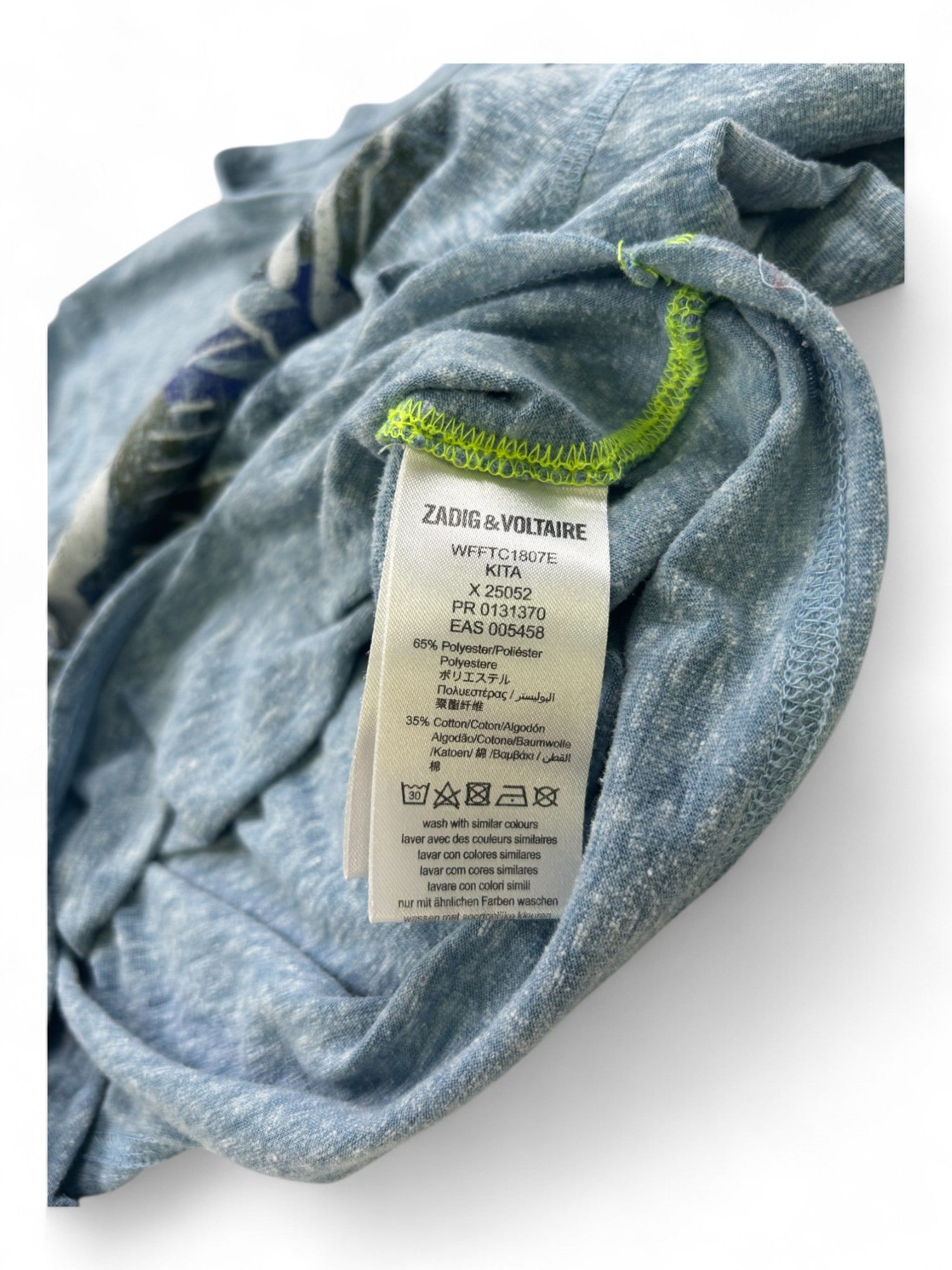 ZADIG & VOLTAIRE - T-SHIRT - 12 ANS