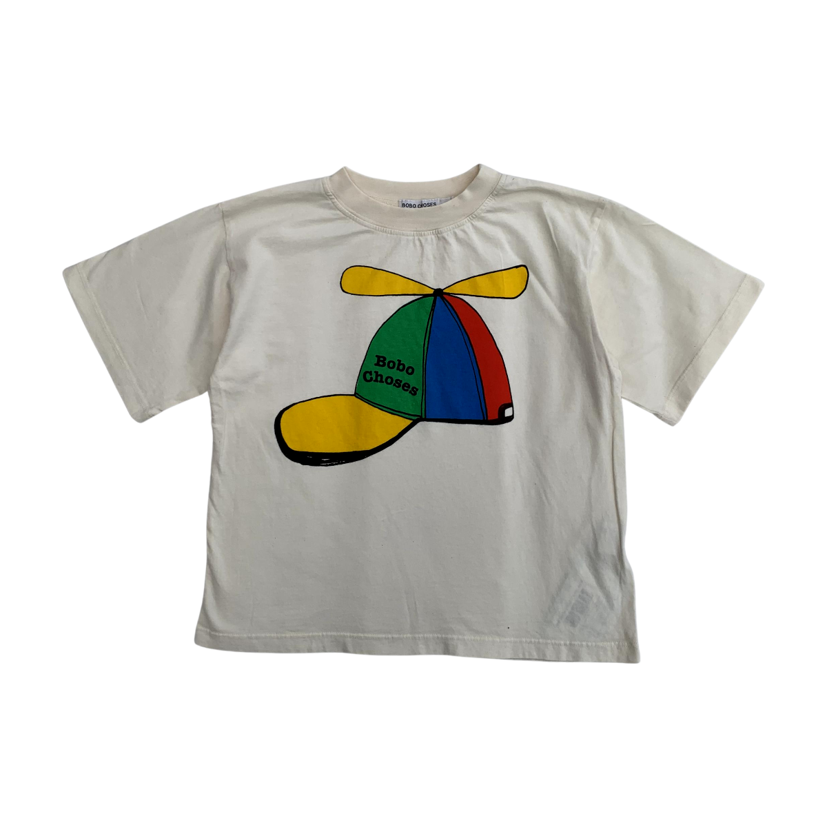 BOBO CHOSES - T-SHIRT - BLANC - 6 ANS