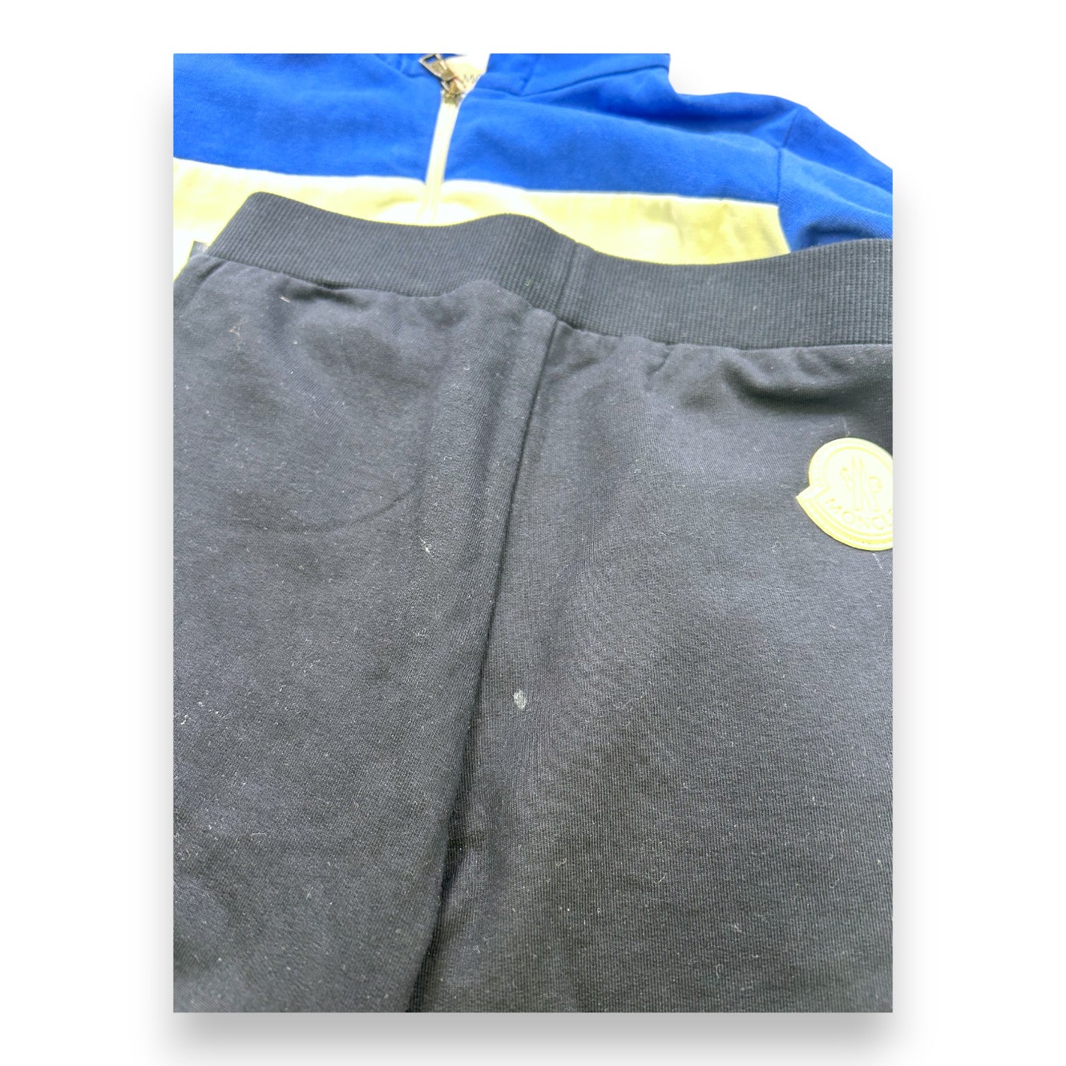 MONCLER - TRACKSUIT SET - BLUE, WHITE - 3 YEARS