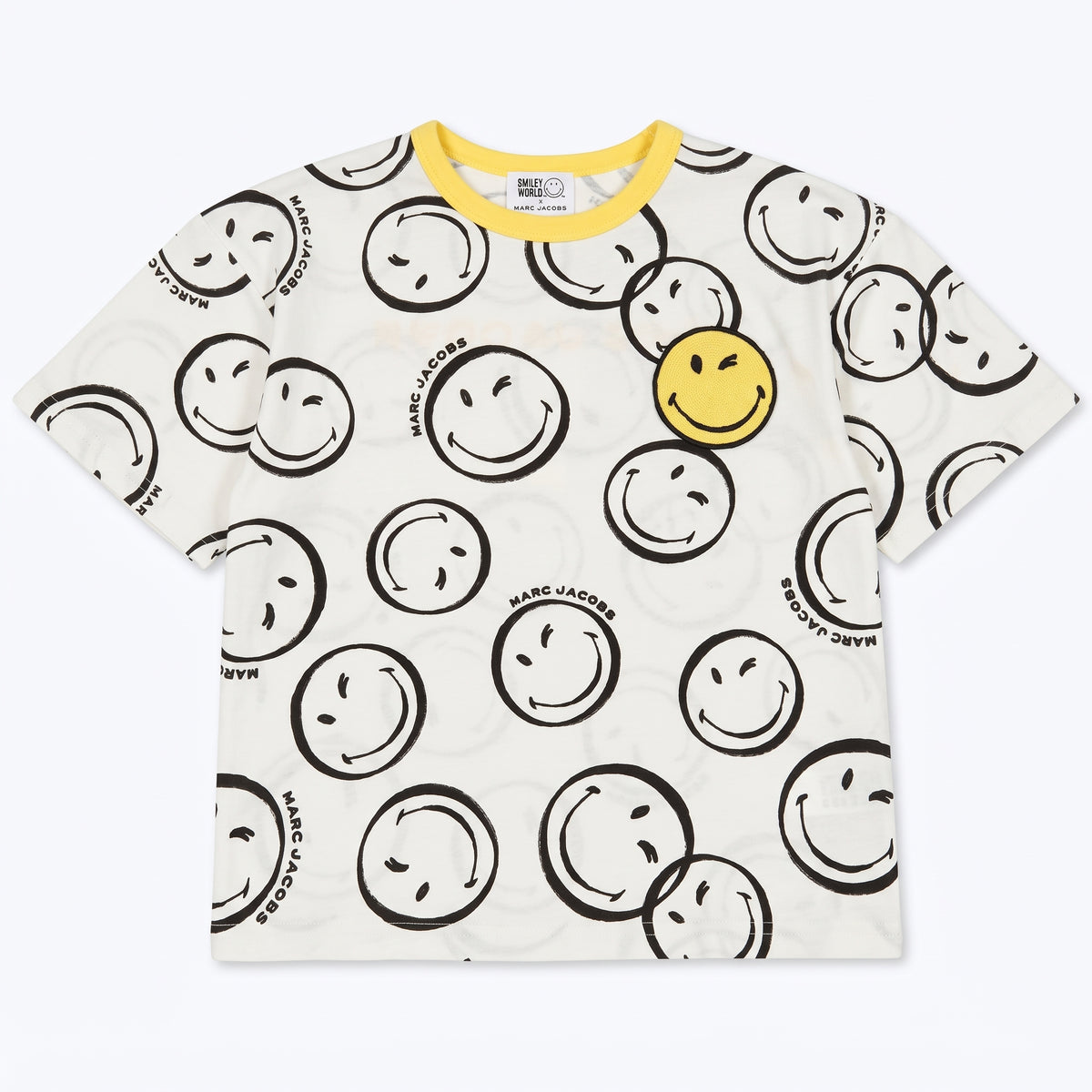 MARC JACOBS - T-SHIRT - BLANC - 8 ANS
