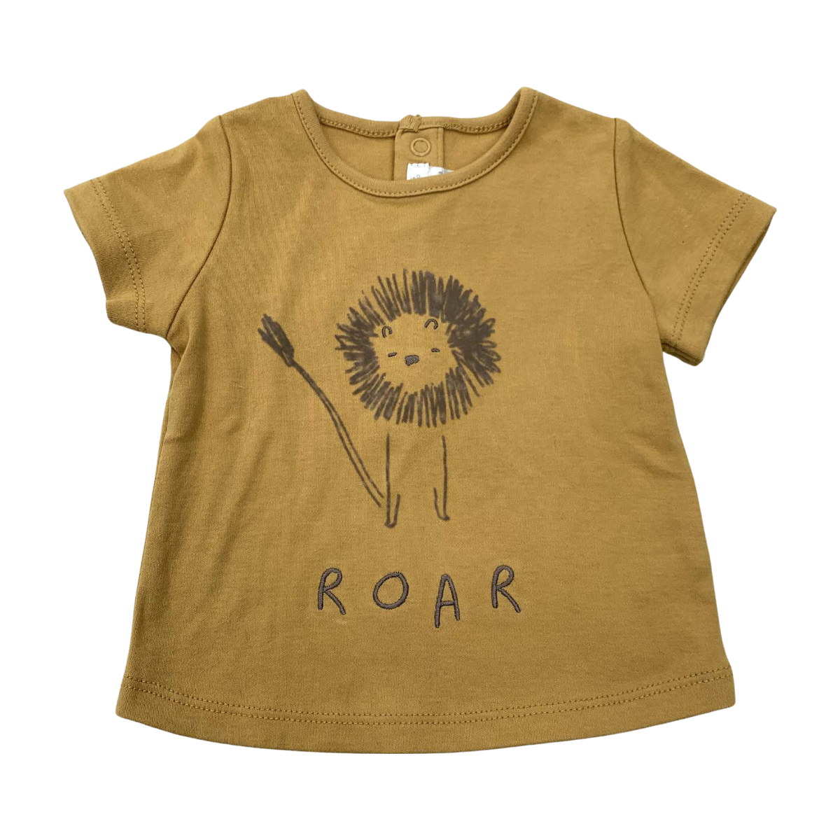 MAMAS & PAPAS - T-SHIRT - MARRON - 3 MOIS