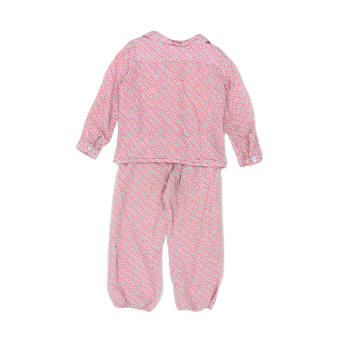PETIT PAN - Ensemble de pyjama rose à motifs - 4 ans