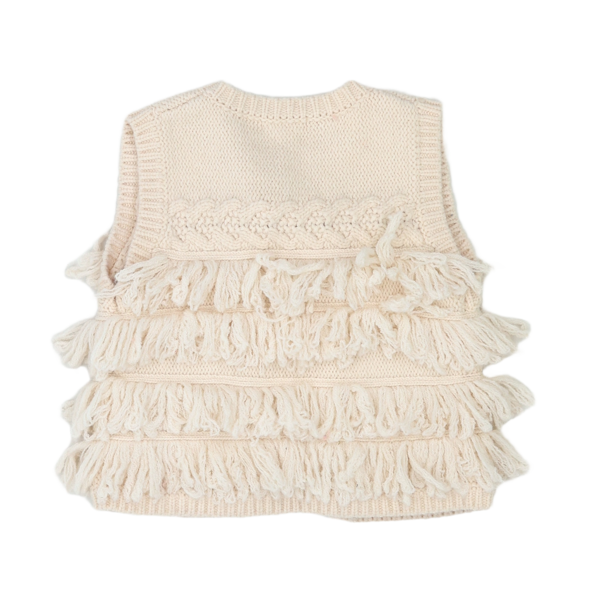 LOUISE MISHA - CARDIGAN - BEIGE - 8 ANS