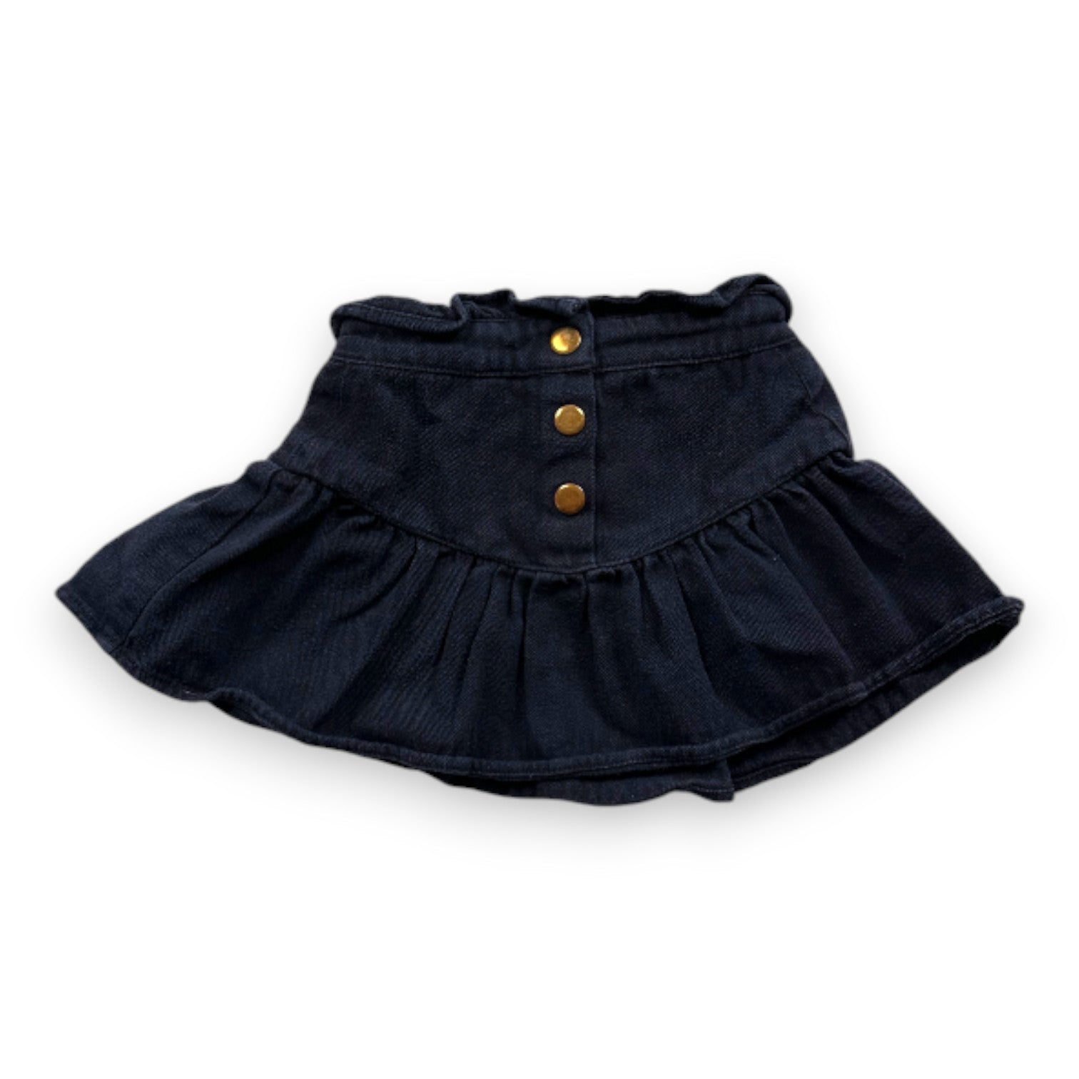 LOUIS LOUISE - Black denim skirt - 4 years