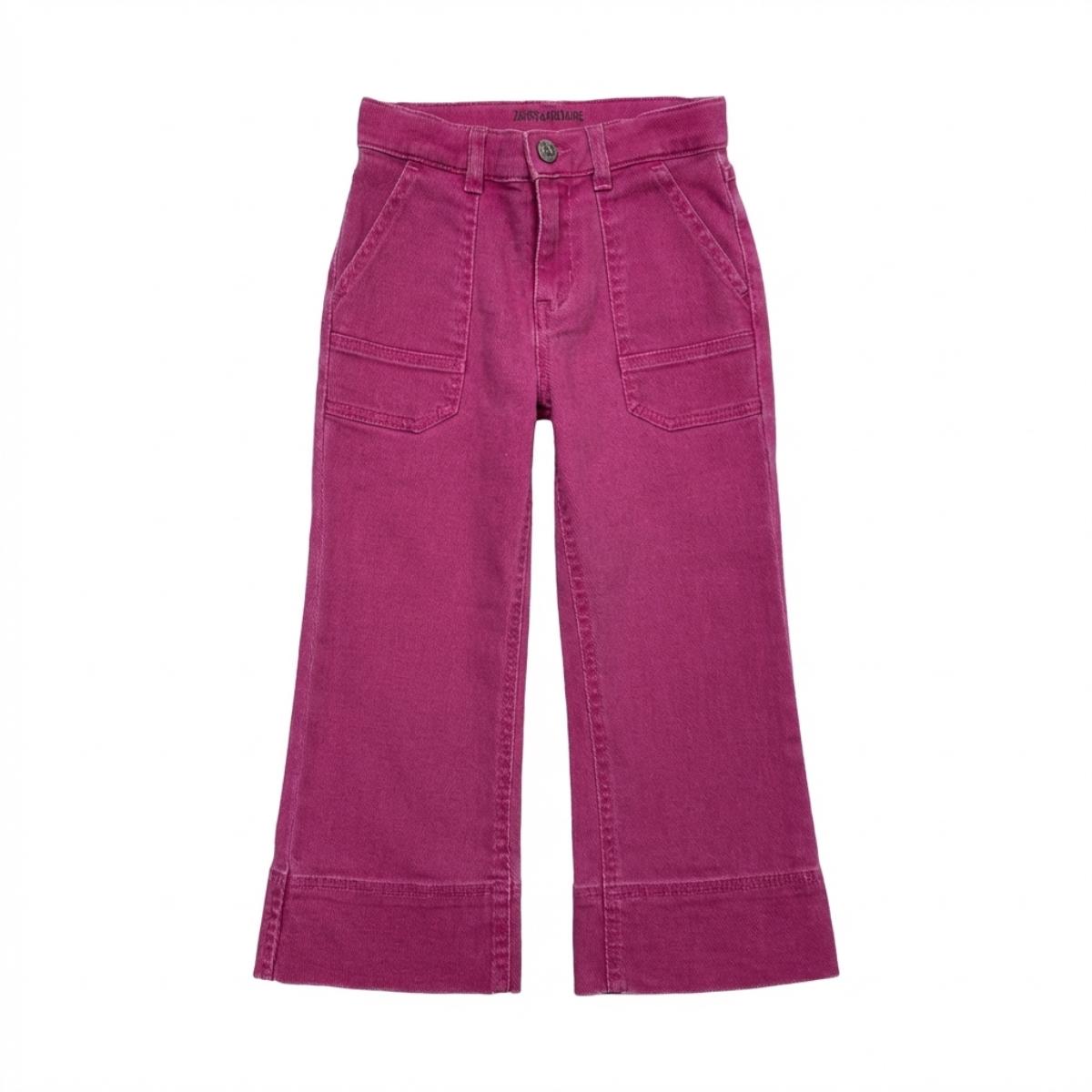 ZADIG & VOLTAIRE - PANTALON - ROSE - 4 ANS