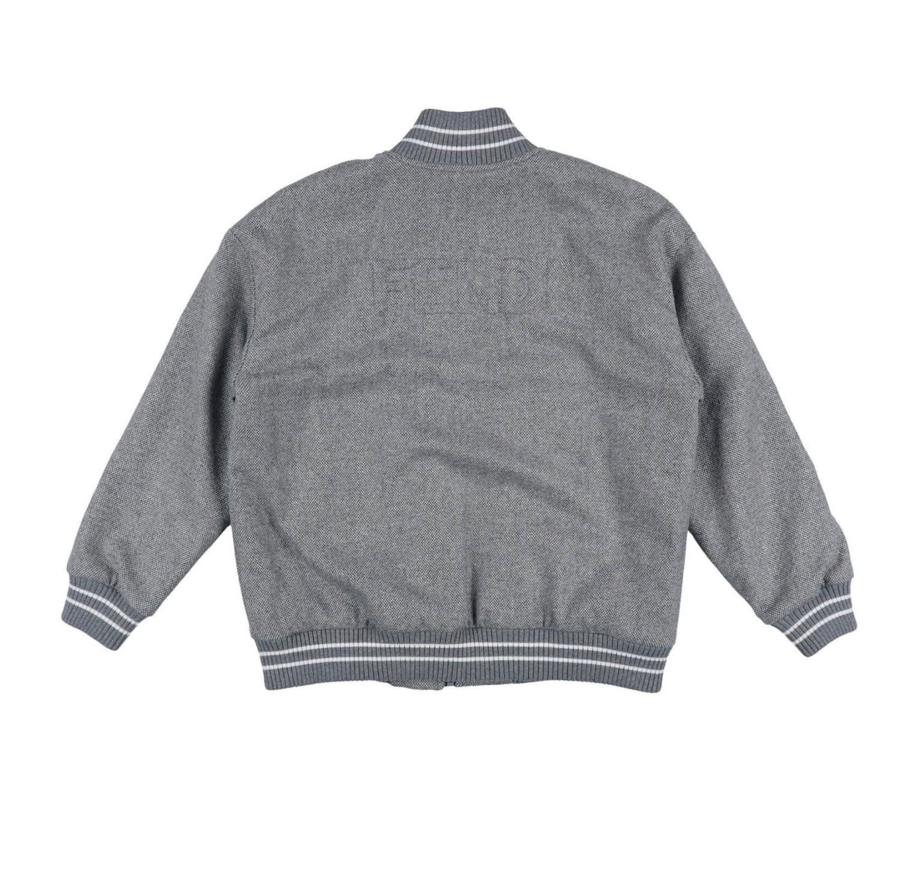 FENDI - Bombers gris en laine & cachemire - 3 ans