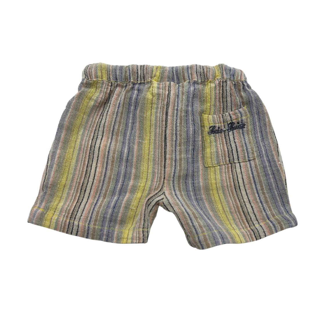 LOUIS LOUISE - Short à rayures - 3 mois