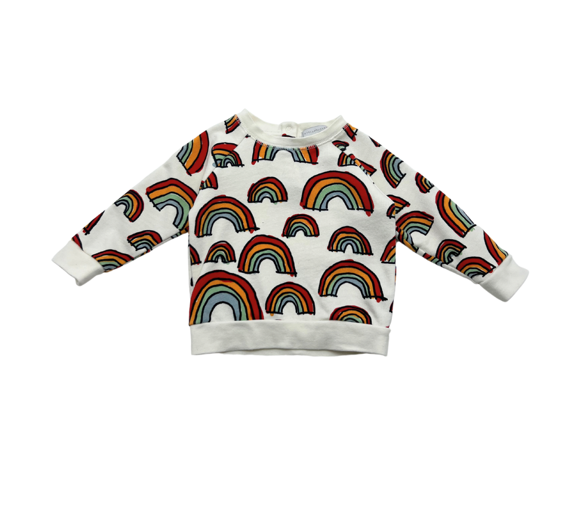 STELLA MCCARTNEY - Rainbow sweatshirt - 6 months
