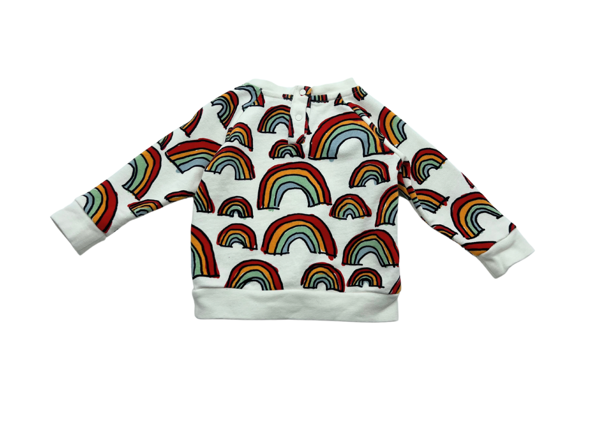 STELLA MCCARTNEY - Rainbow sweatshirt - 6 months