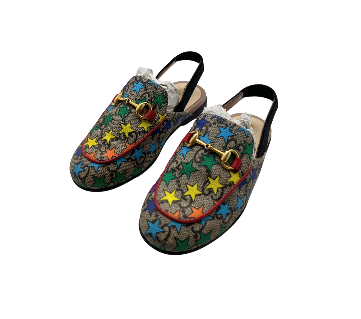 GUCCI - Slippers GG à étoiles - Taille 24