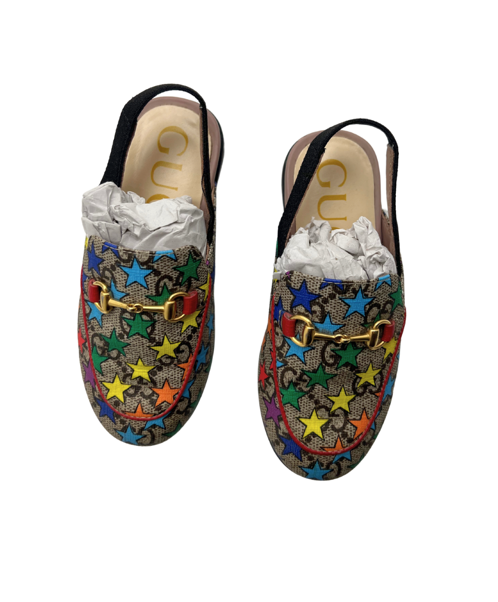 GUCCI - Slippers GG à étoiles - Taille 24