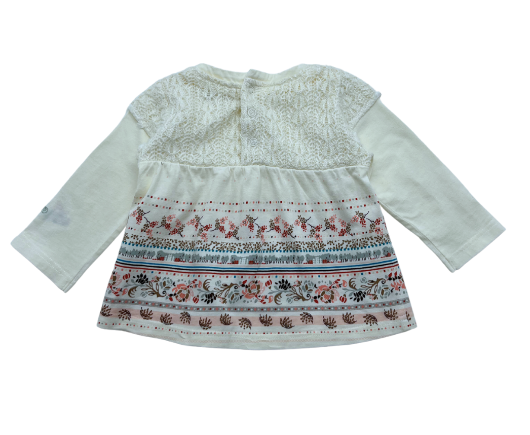 KENZO - Blouse crème - 6 mois