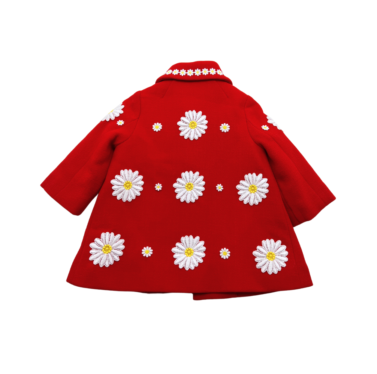 DOLCE & GABBANA - Long floral coat - 6/9 months