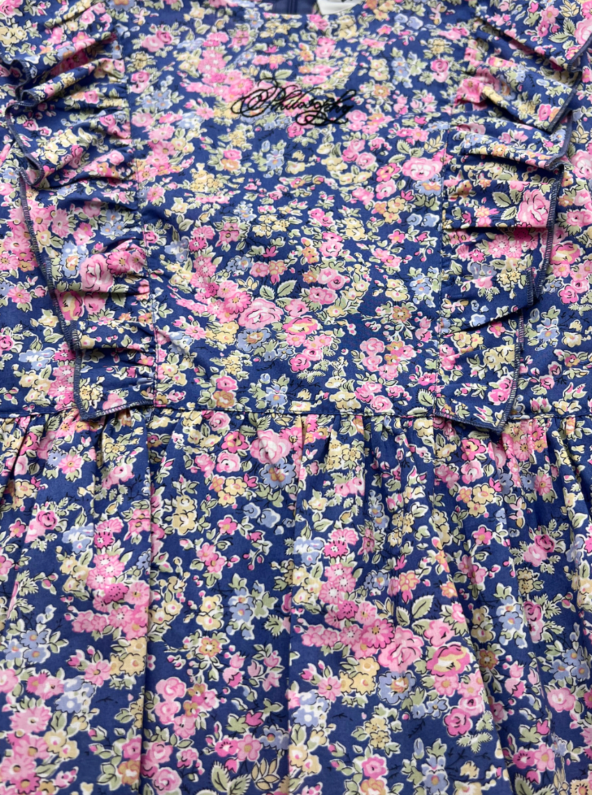 PHILOSOPHY - Bluse mit Blumenmuster und Rüschen - 6 Jahre