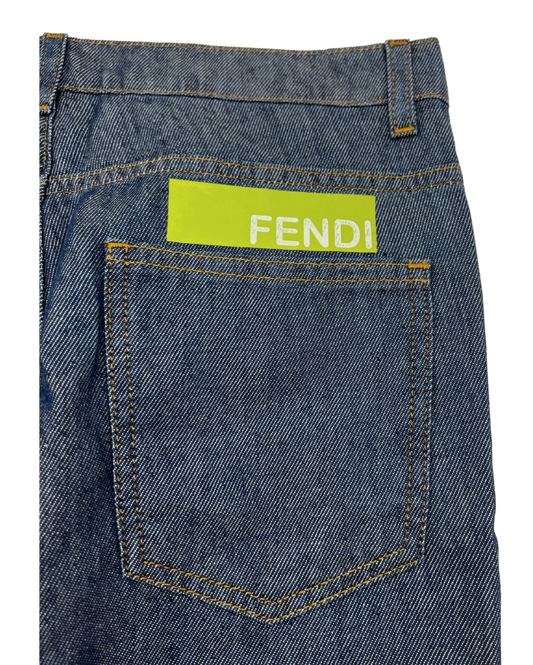 FENDI - Jean à patchs - 12 ans