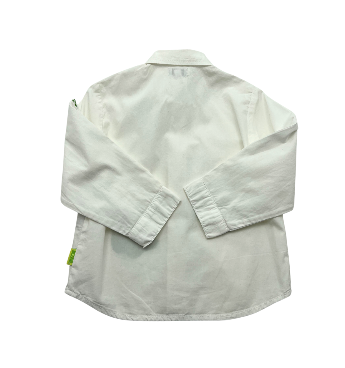 MOSCHINO - Chemise main peinture verte - 18 mois