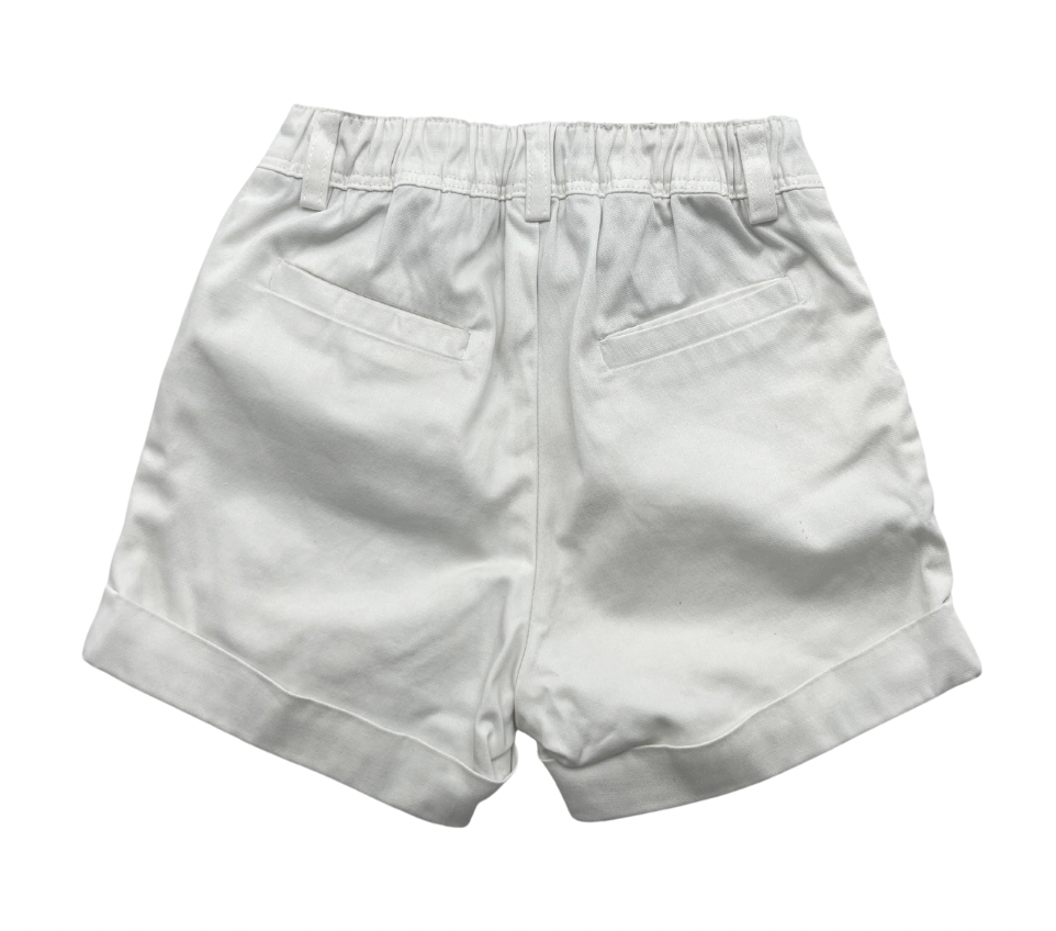 BURBERRY - Short blanc - 12 mois