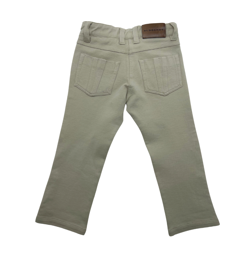 BURBERRY - Pantalon beige - 2 ans