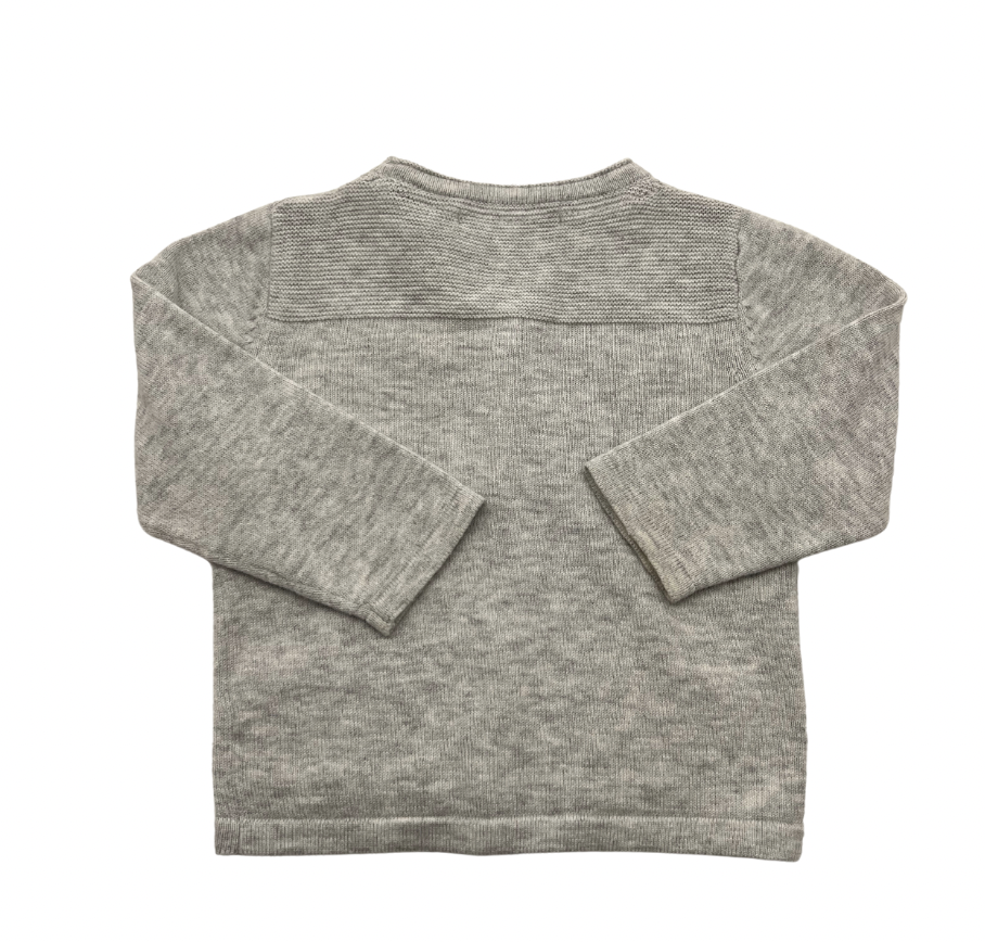 BURBERRY - Cardigan Gris - 6 mois