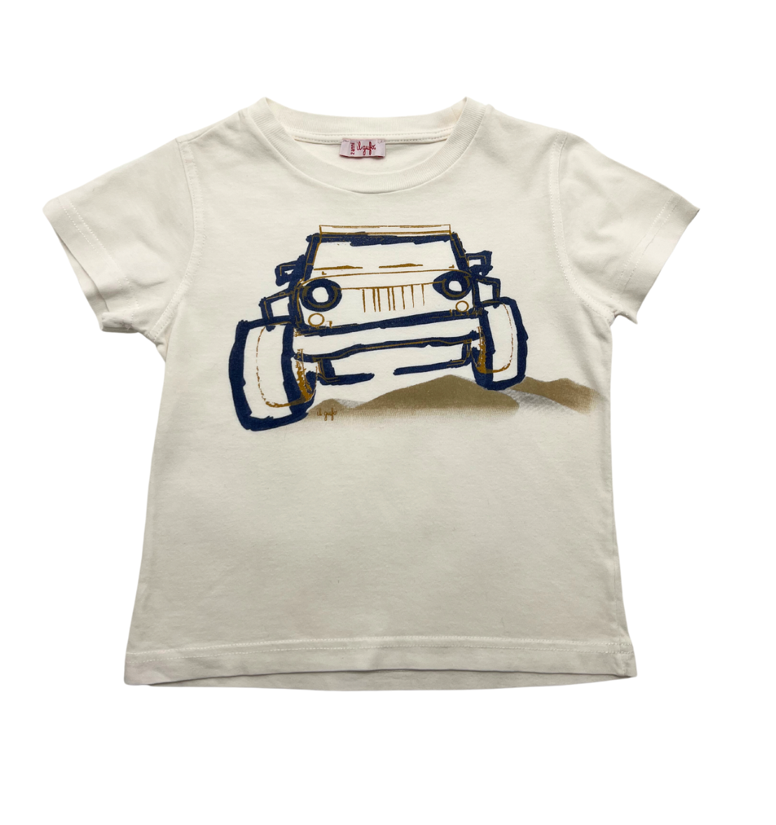 IL GUFO - T-shirt jeep - 2 ans