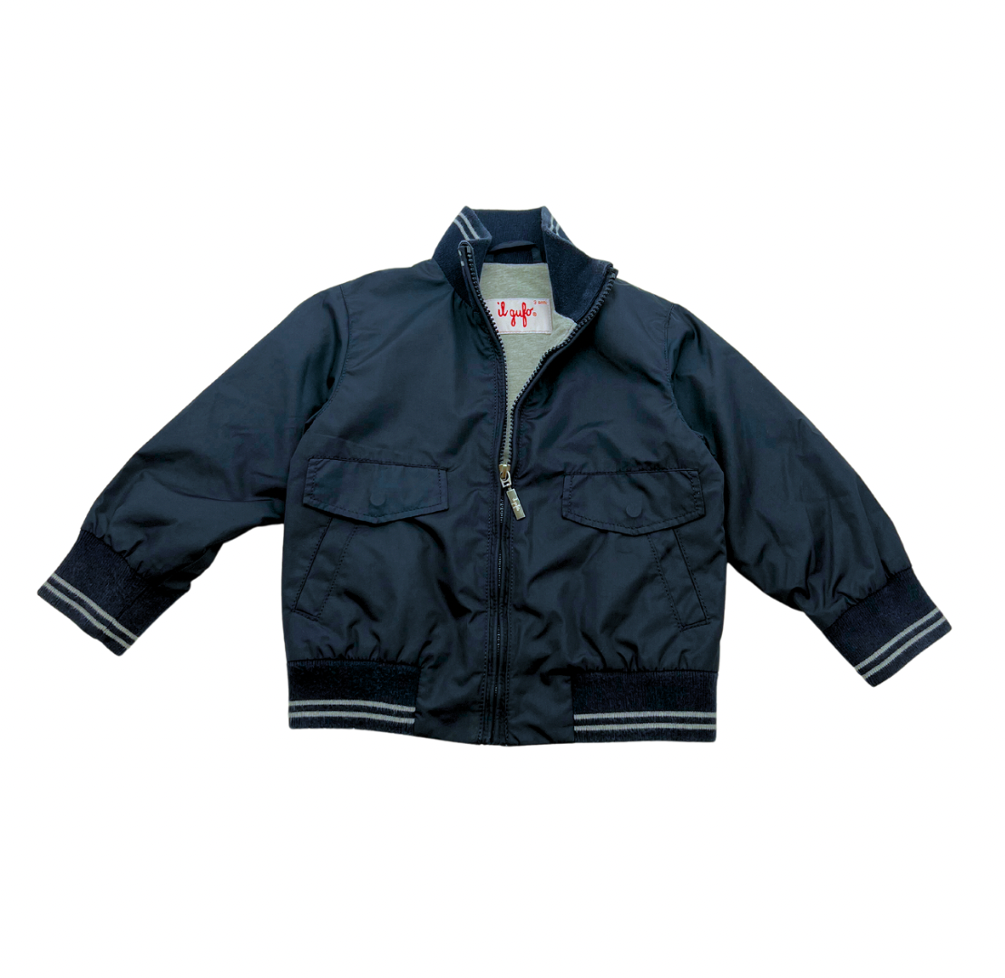 IL GUFO - Veste imperméable marine - 3 ans