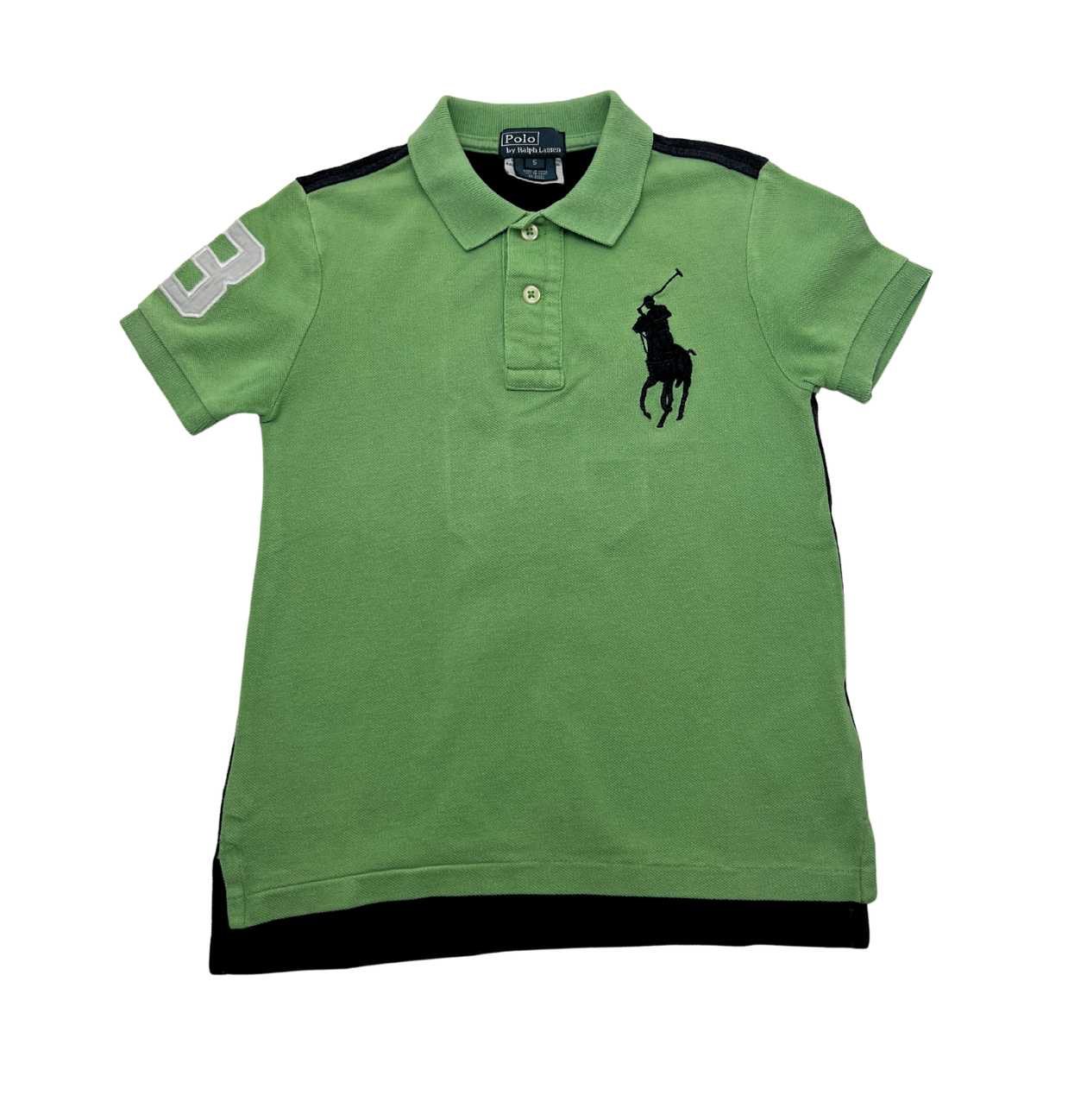 RALPH LAUREN - Grünes Poloshirt - 5 Jahre