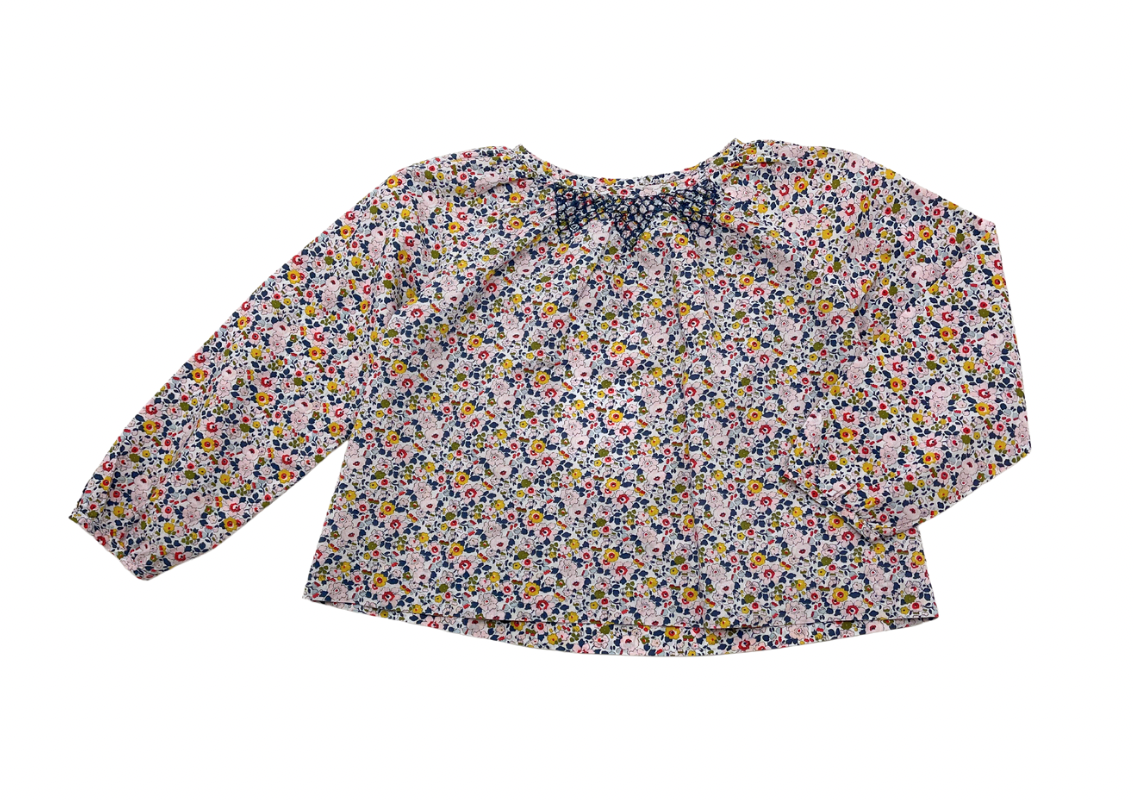 JACADI - Blouse à fleurs liberty - 4 ans