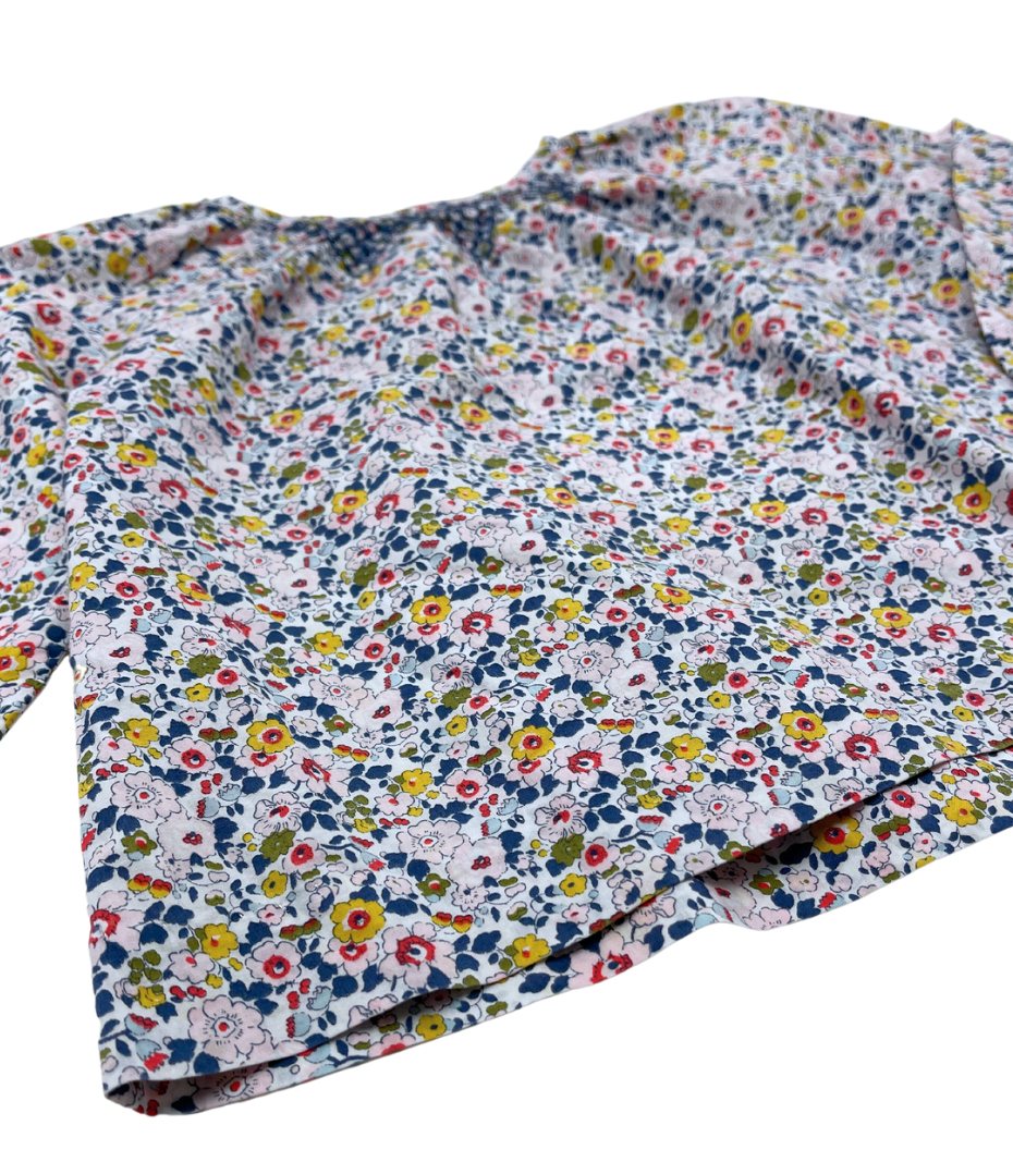 JACADI - Bluse mit Blumenmuster aus Liberty-Baumwolle - 4 Jahre