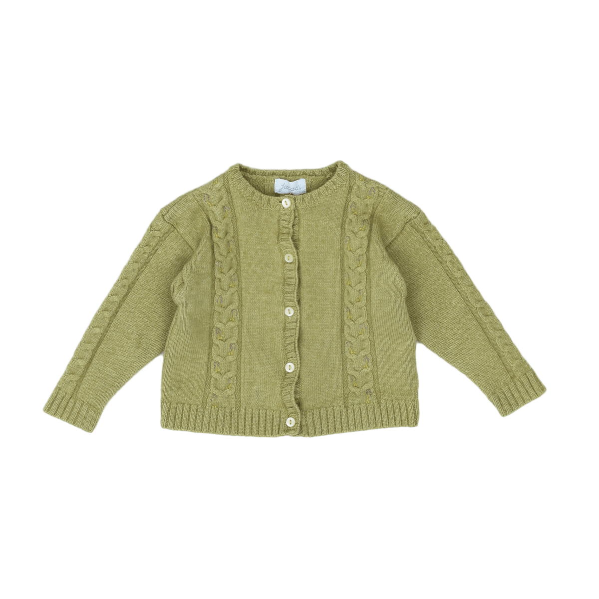 JACADI - Cardigan vert en laine - 18 mois