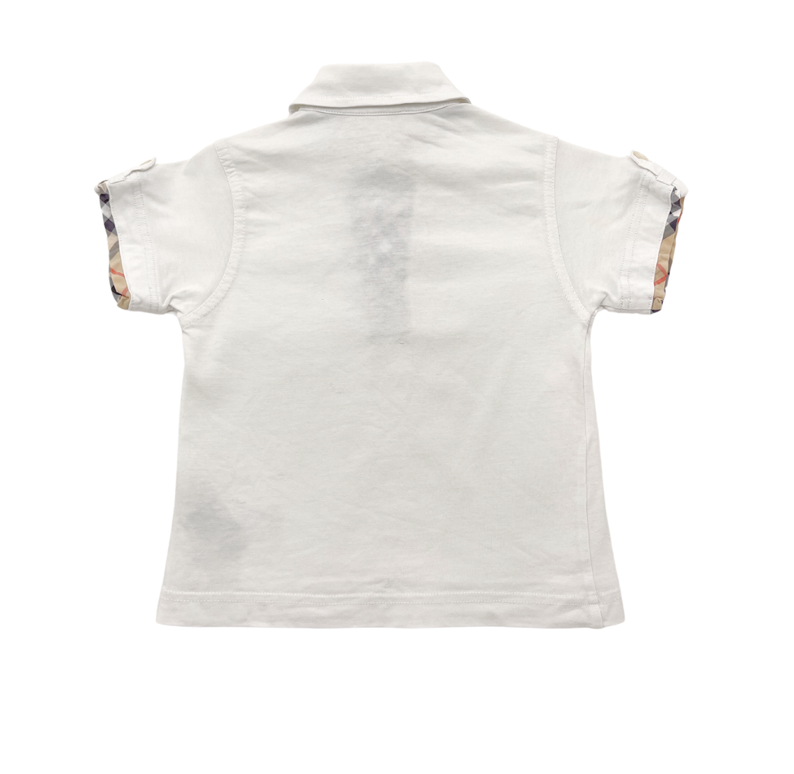 BURBERRY - Polo blanc - 18 mois