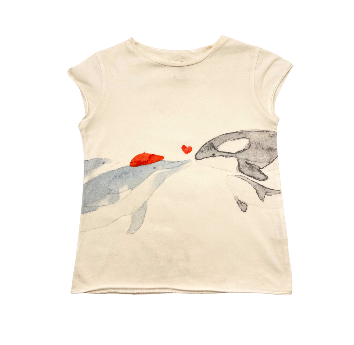 PORTUGUESE DESIGNER - Dolphin T-shirt - 4 years