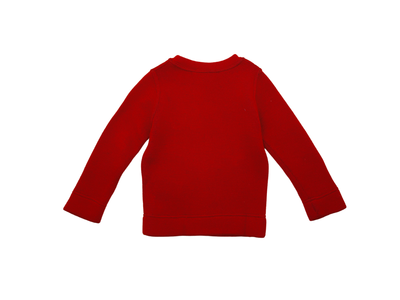 BONPOINT - Rotes Wollsweatshirt - 3 Jahre