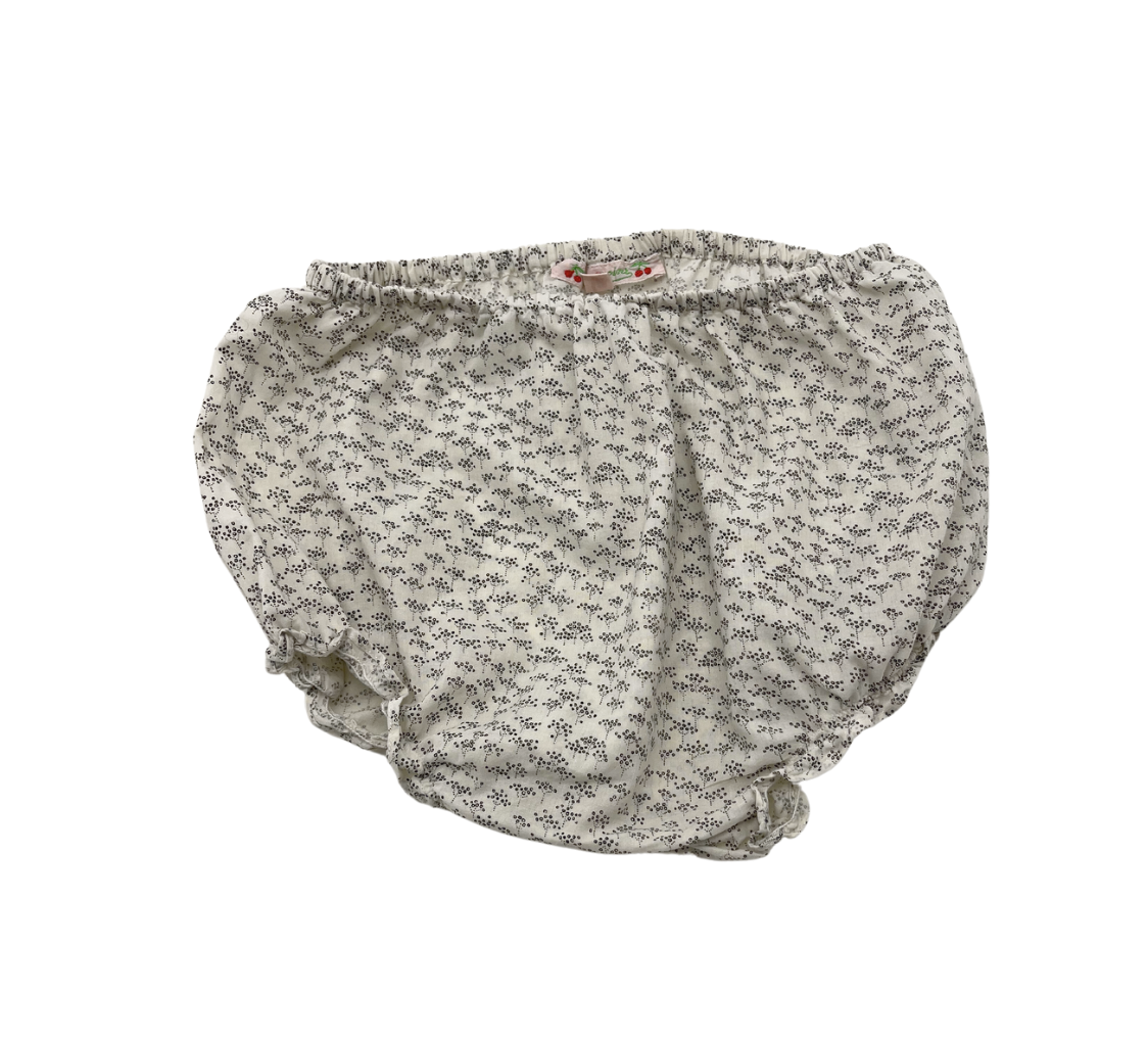 BONPOINT - Ensemble blouse à col et bloomer - 12 mois