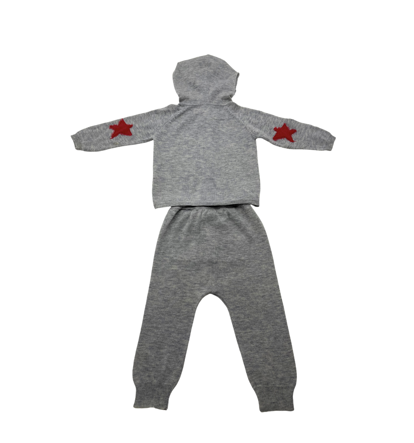 ZADIG & VOLTAIRE - Graues Set aus Wolle und Kaschmir - 12 Monate