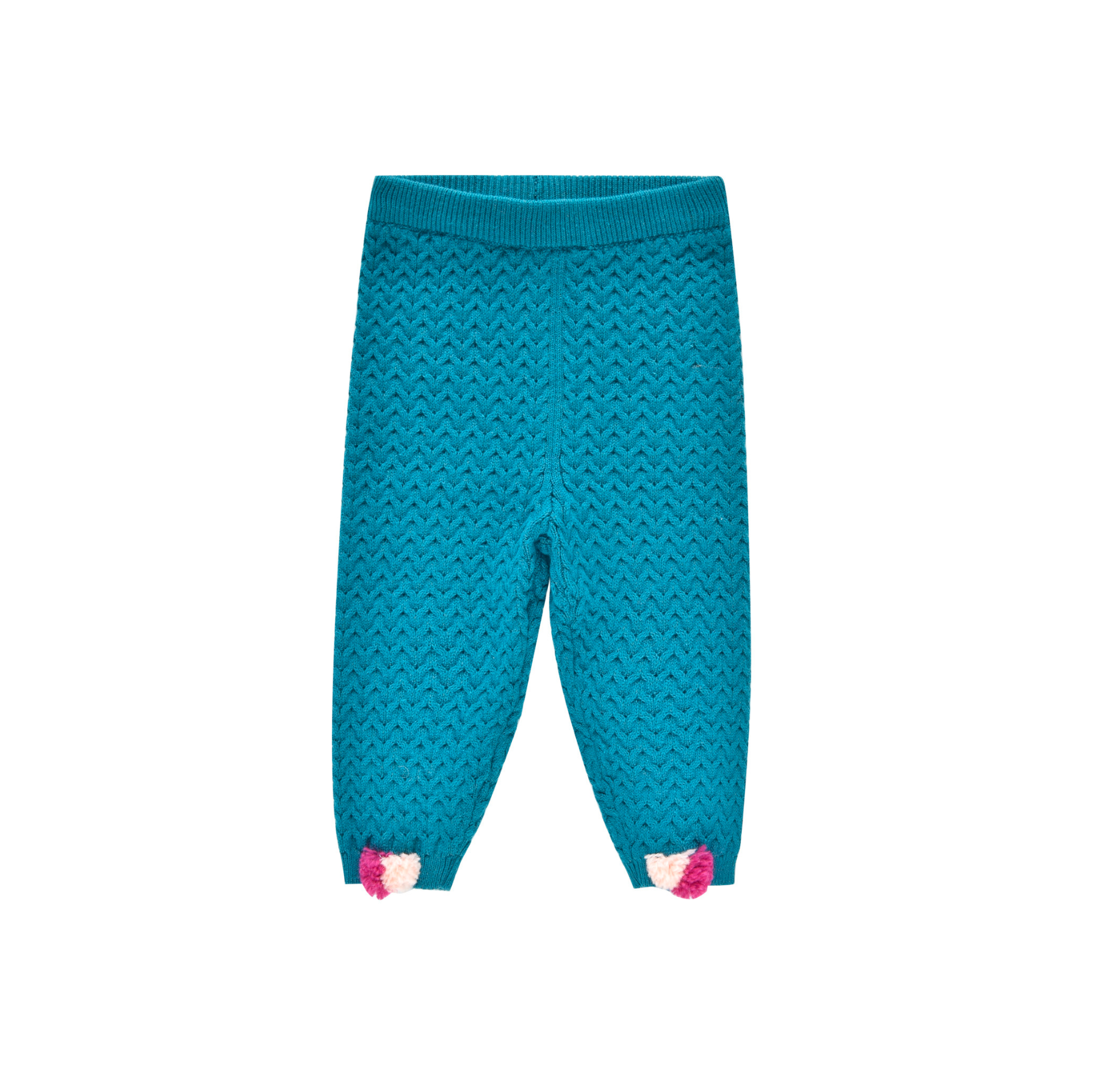 LOUISE MISHA - Leggings aus entenblauer moldauischer Wolle und Alpaka - 10 Jahre