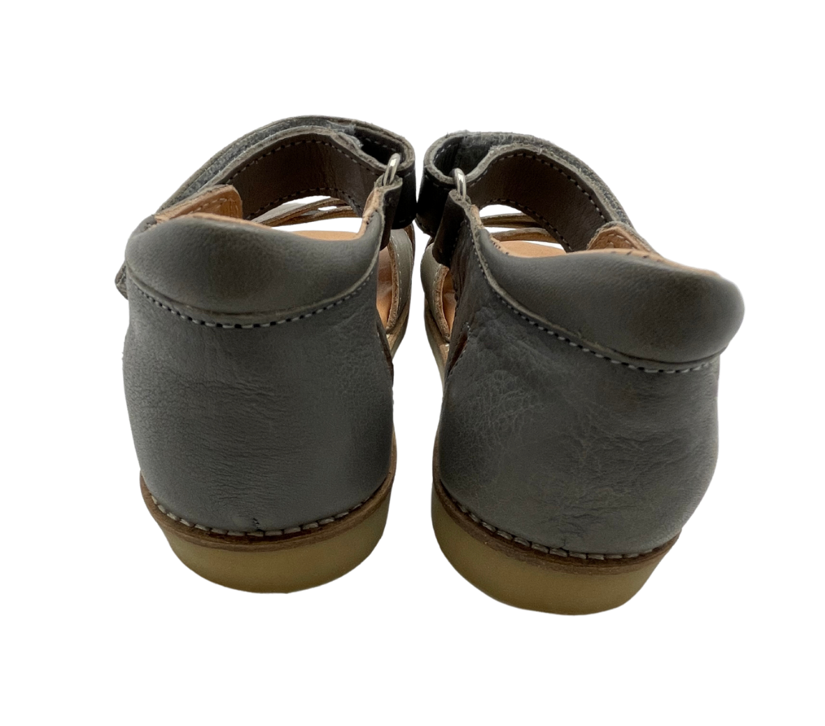 PETIT NORD - Taupe crossover sandals - 28
